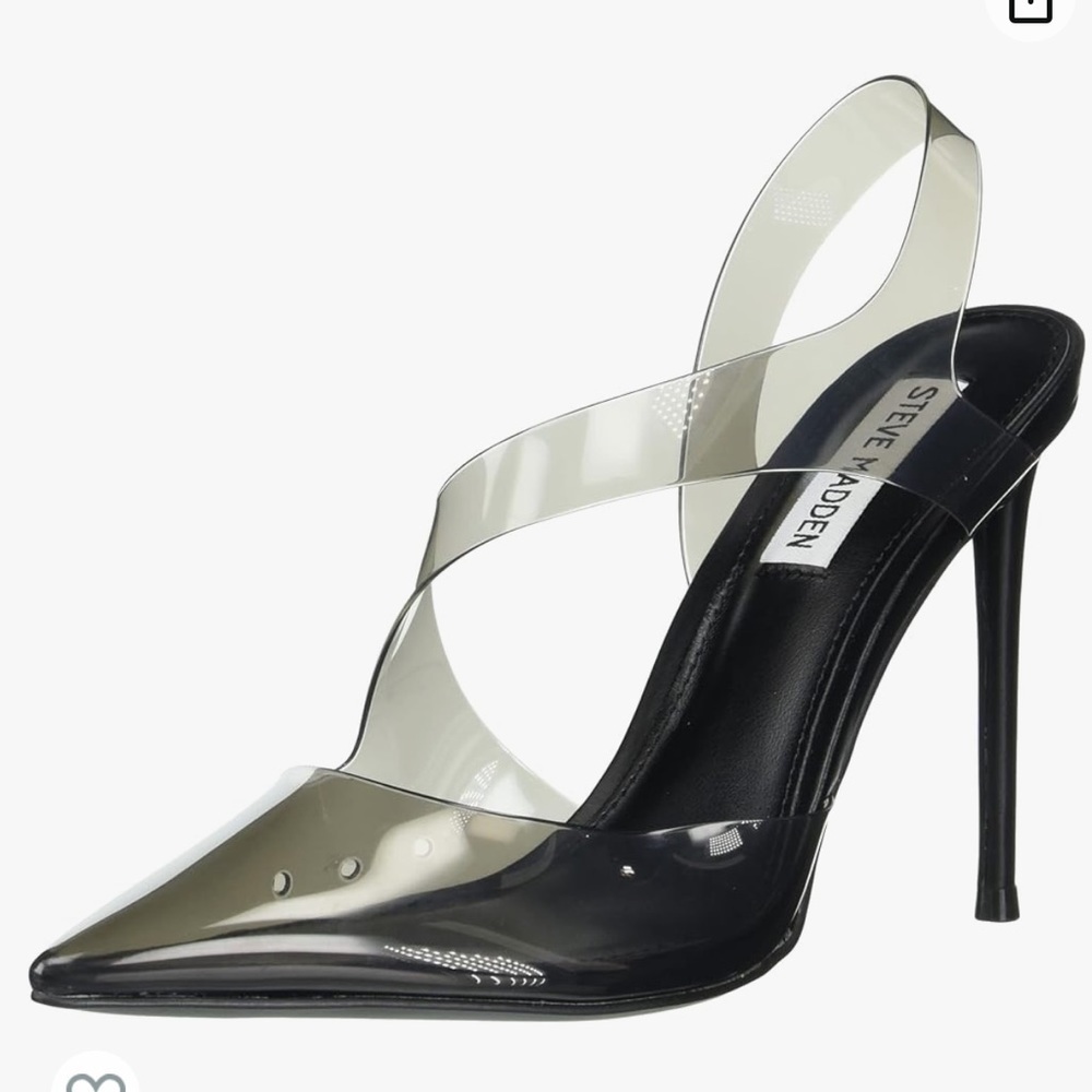 Steve Madden Women's Vienne Black Heeled Sandal New With Box - Picture 4 of 11